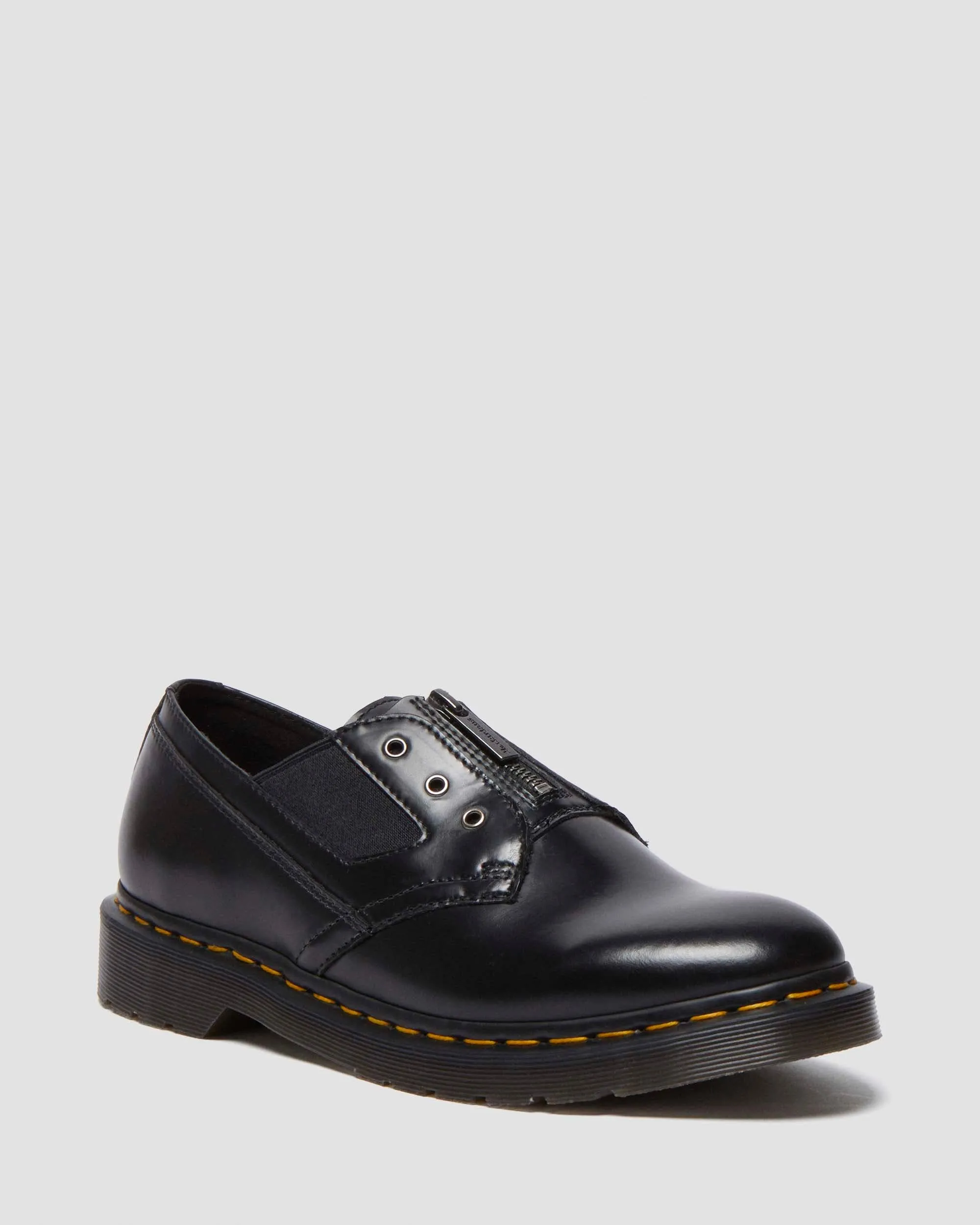 1461 Gusset Polished Smooth Leather Oxford Shoes