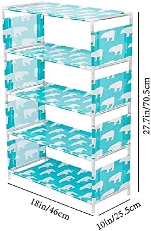 5 Tier Shoe Organizer, Storage Shoe Rack