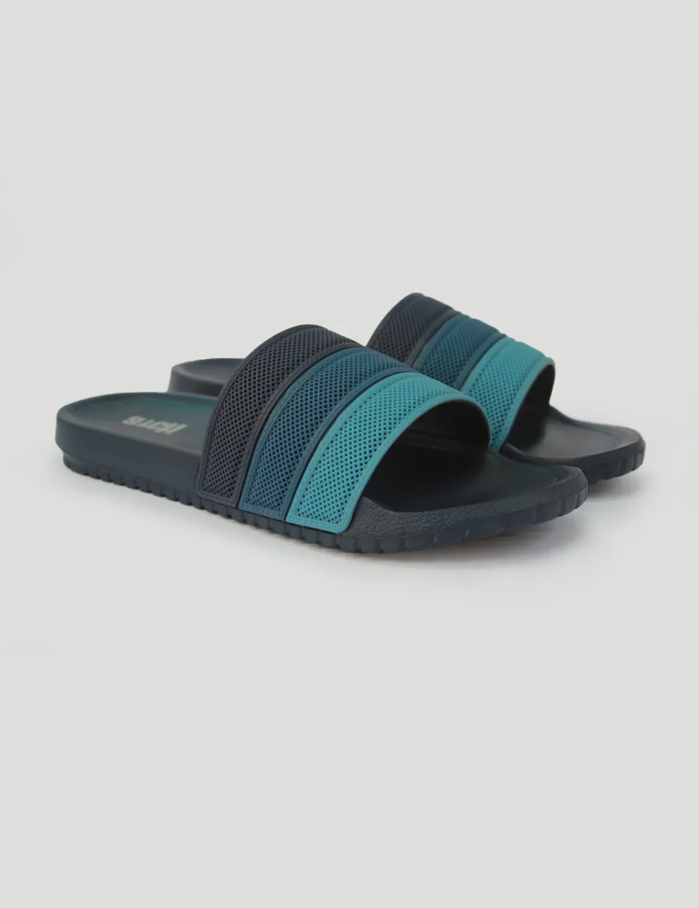 Blue Soft Summer Slippers for Men