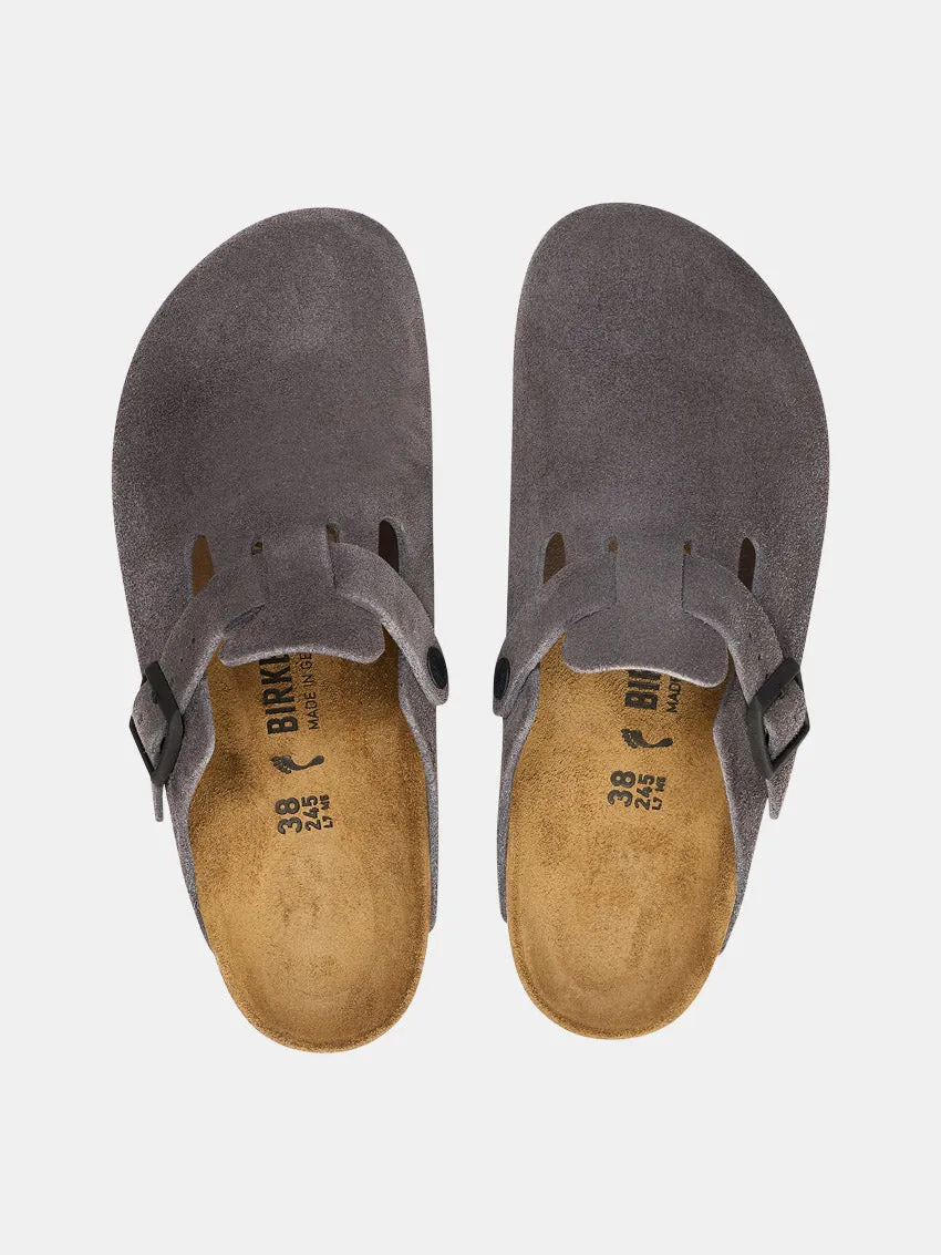 Boston LEVE Slippers Velvet Grey