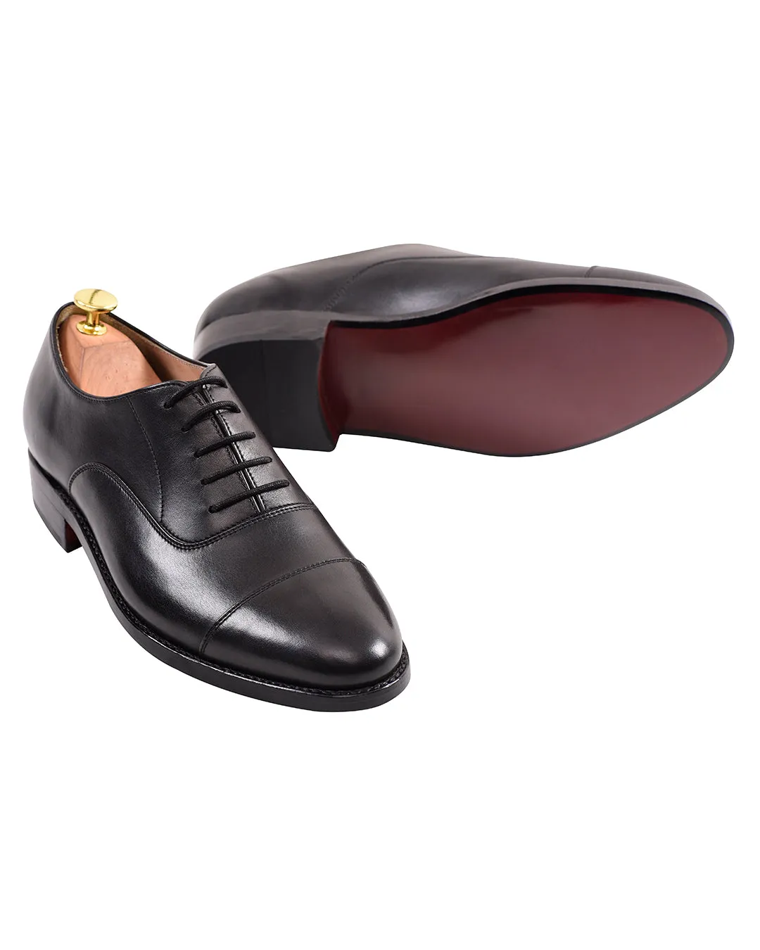 Captoe Oxfords Black