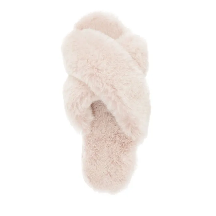 EMU Women's Mayberry Frost Musk Pink Luxurious Sheepskin Scuff Slipper