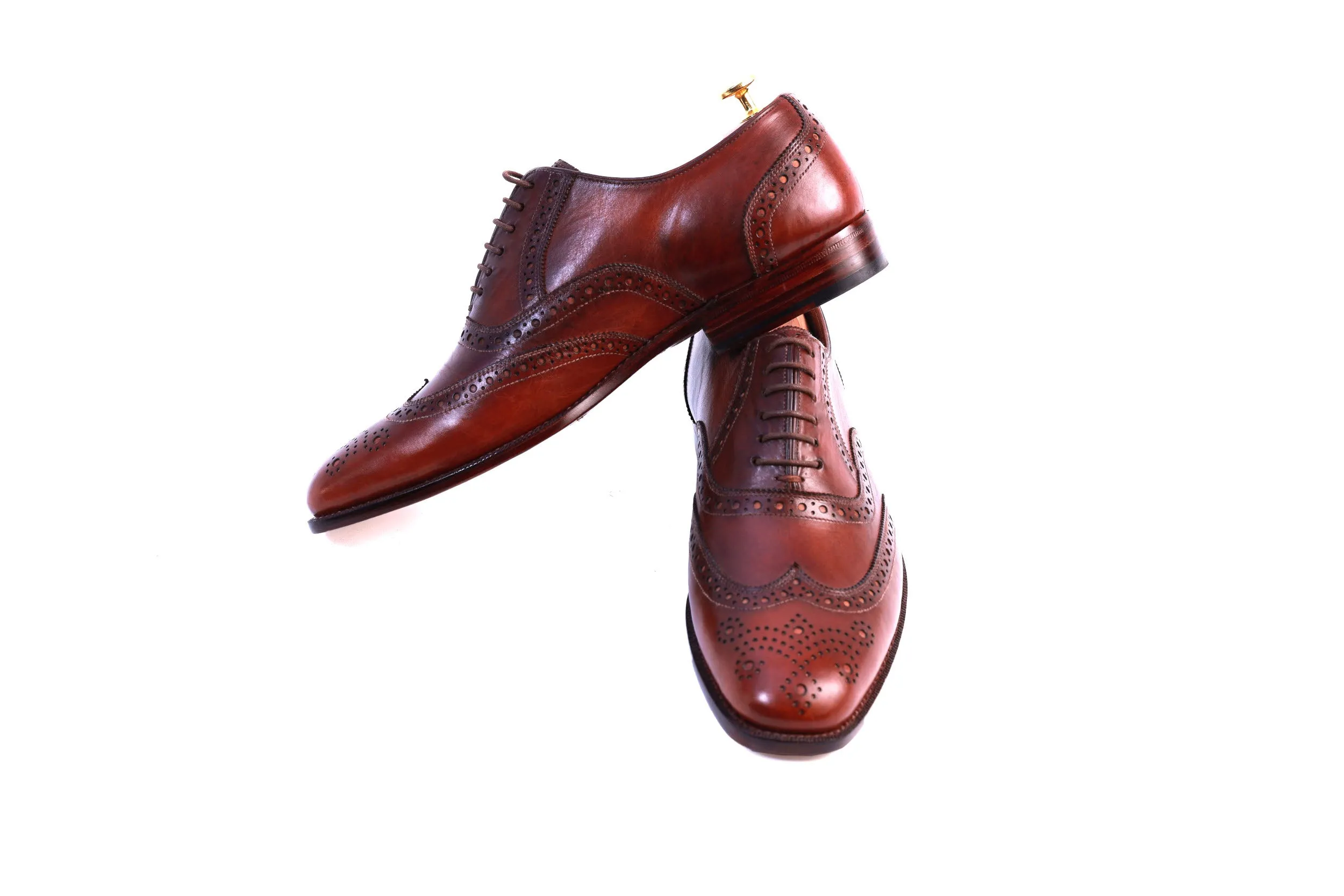 Executive - Wingtip Full-Brogue Oxfords