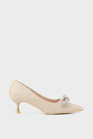 Formal Court Shoes I44457-Beige