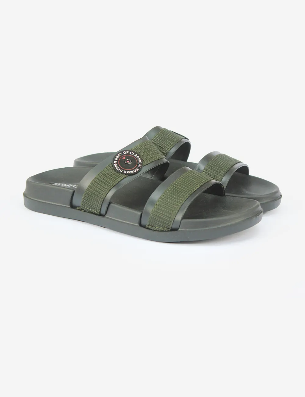 Green | Summer Slippers for Men