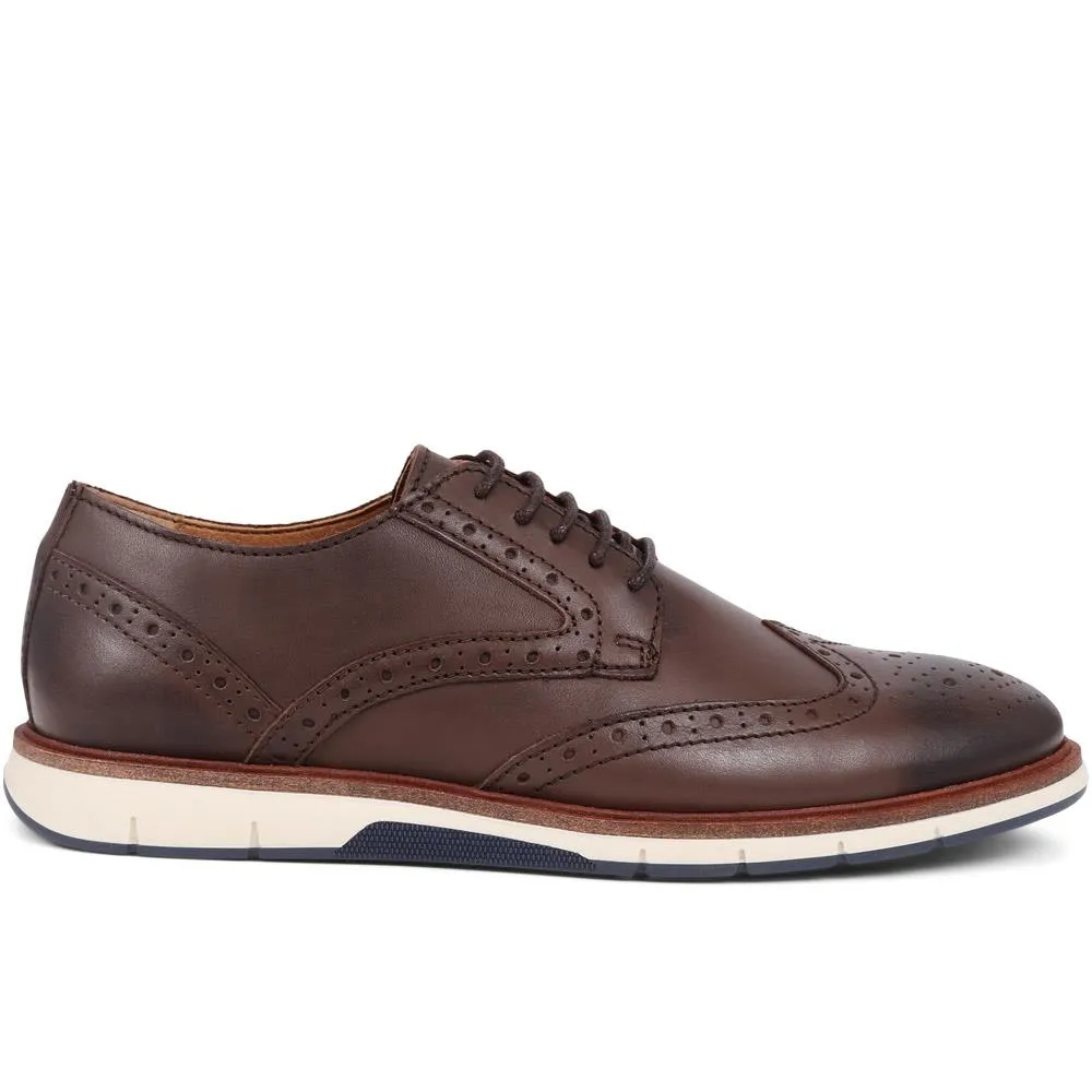 Lingfield Leather Brogues  - LINGFIELD / 325 187