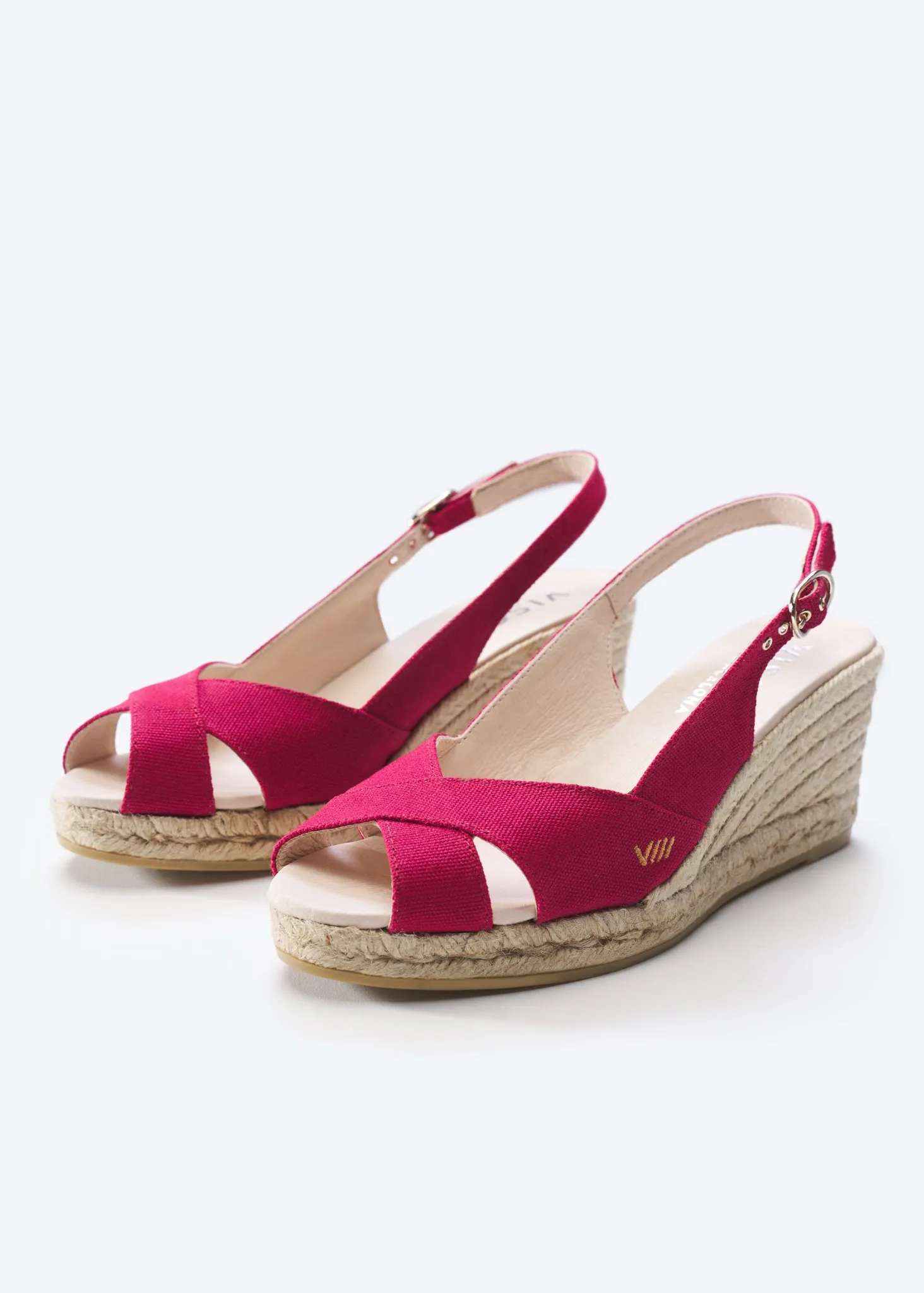 Llansa Limited Edition Canvas Espadrille Sandal Wedges