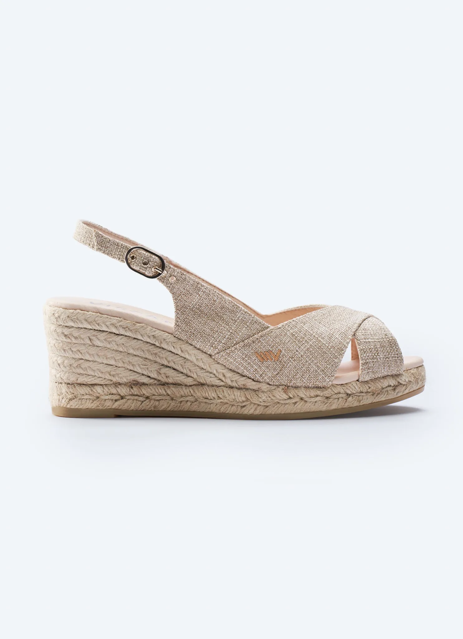 Llansa Limited Edition Canvas Espadrille Sandal Wedges