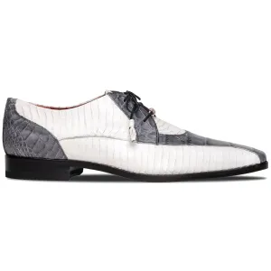 Marco Di Milano Moncalieri Gray/White Dress Derbies