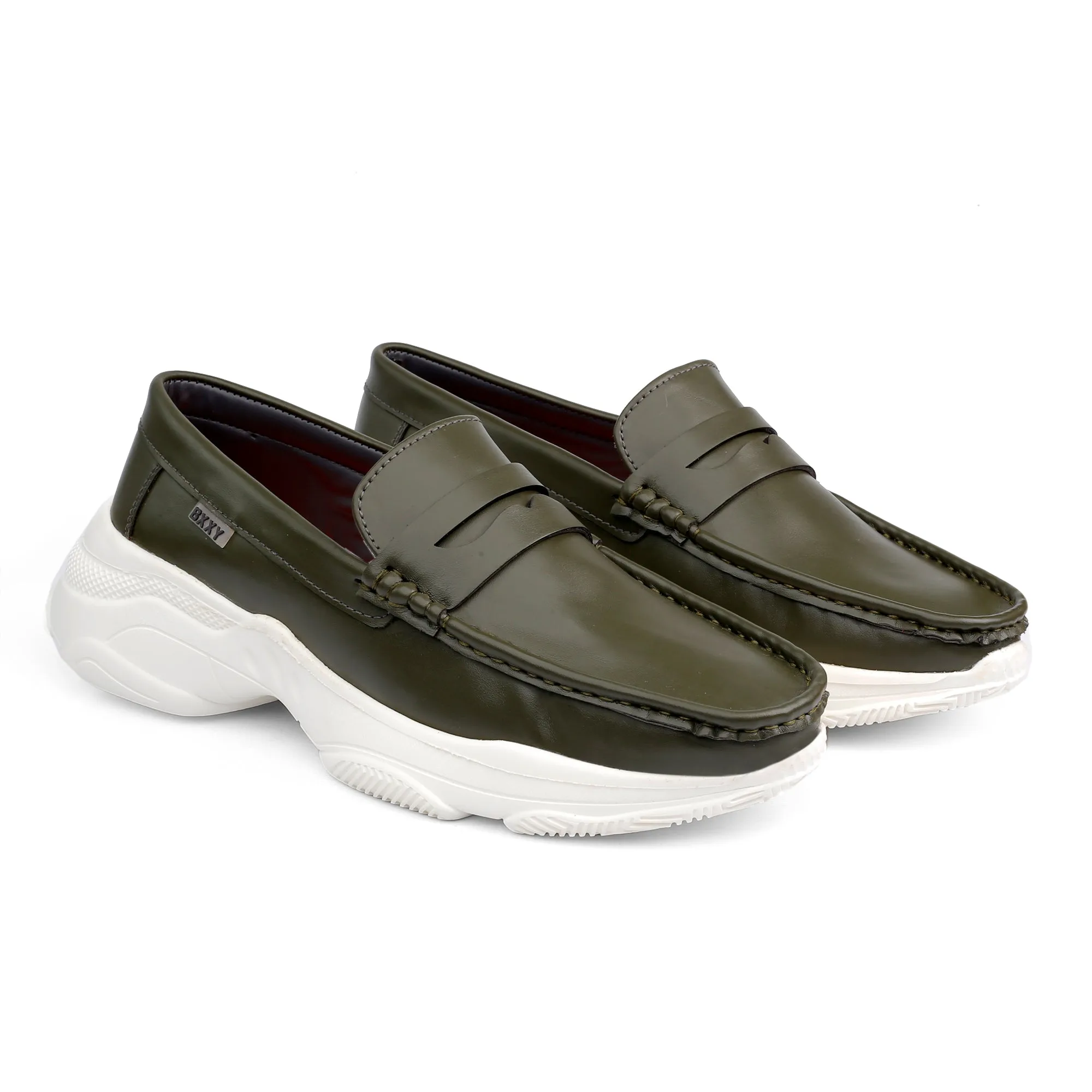 Men's New Latest Trendiest Checker Loafers for Men