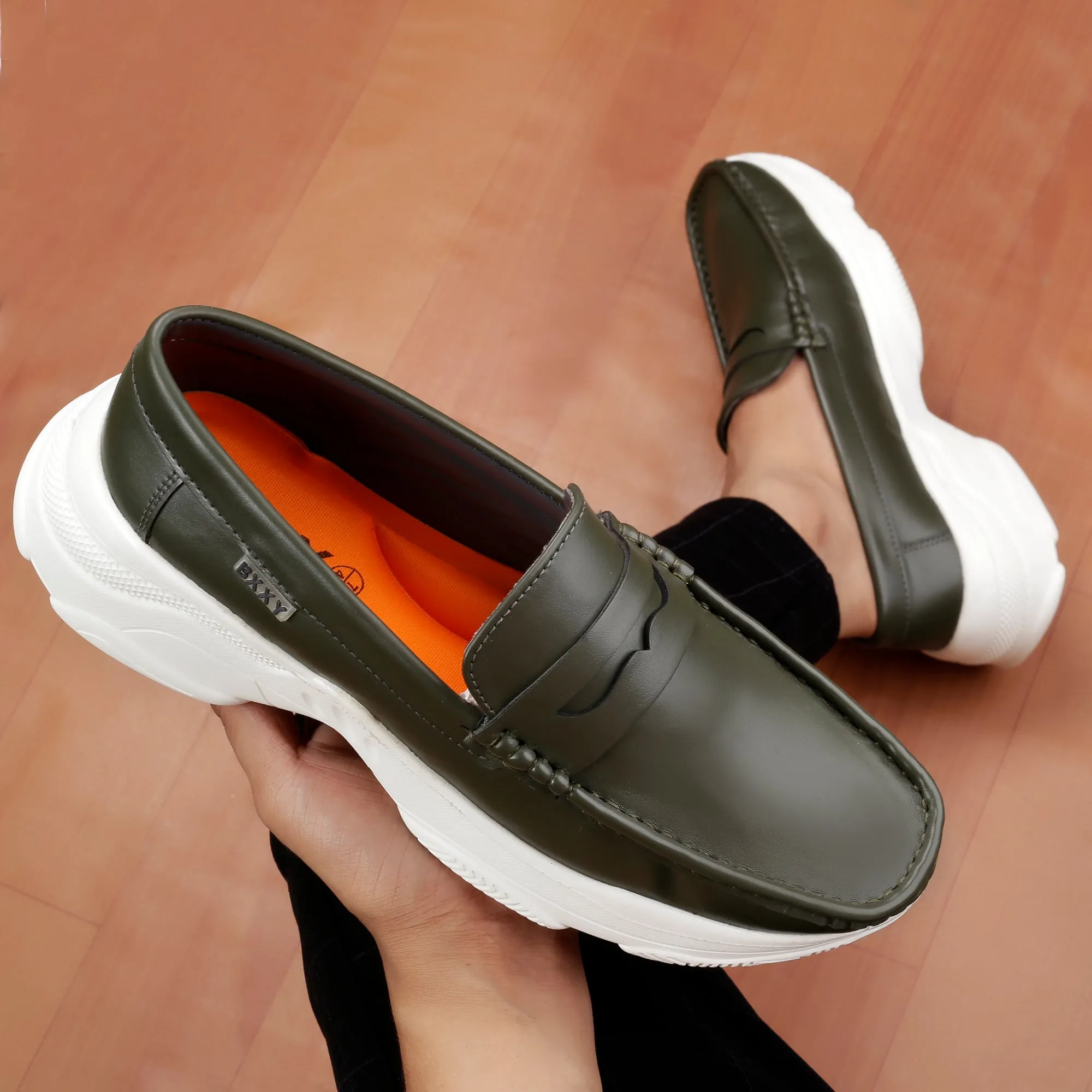 Men's New Latest Trendiest Checker Loafers for Men