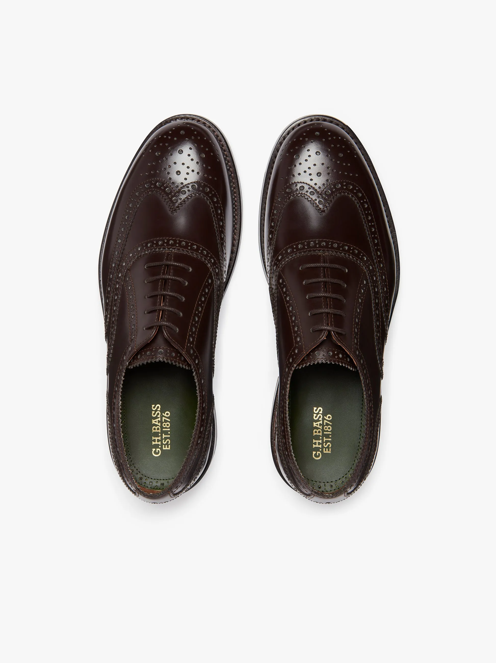 Monogram Double Brogue Wingtip