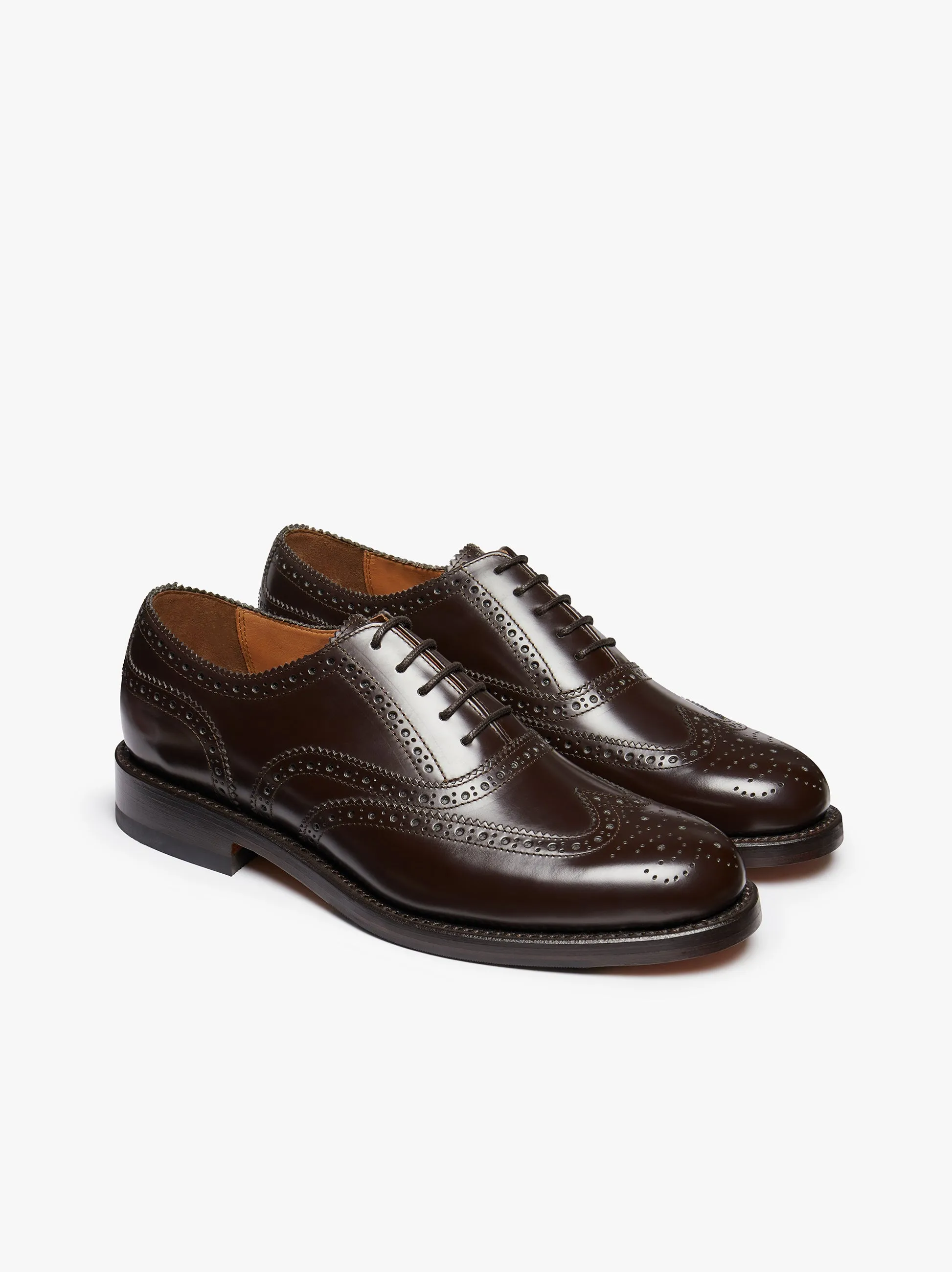 Monogram Double Brogue Wingtip