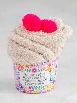 Natural Life Cupcake Sock The Thing I Love Most