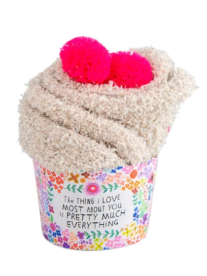 Natural Life Cupcake Sock The Thing I Love Most