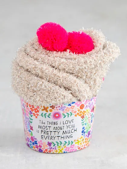 Natural Life Cupcake Sock The Thing I Love Most