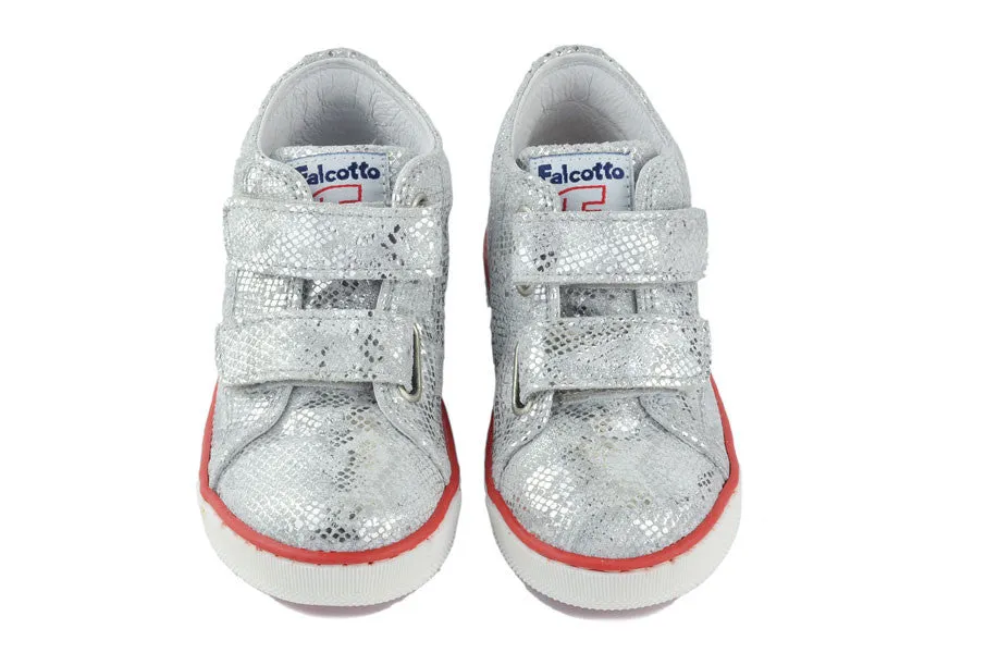 Naturino Falcotto Girls Silver Hightop