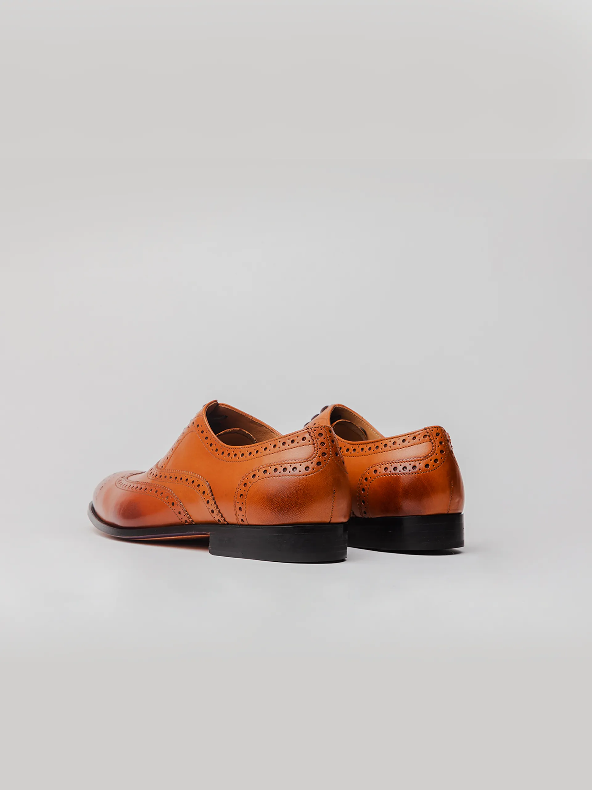 Nicholas Wingtip Oxford - Tan