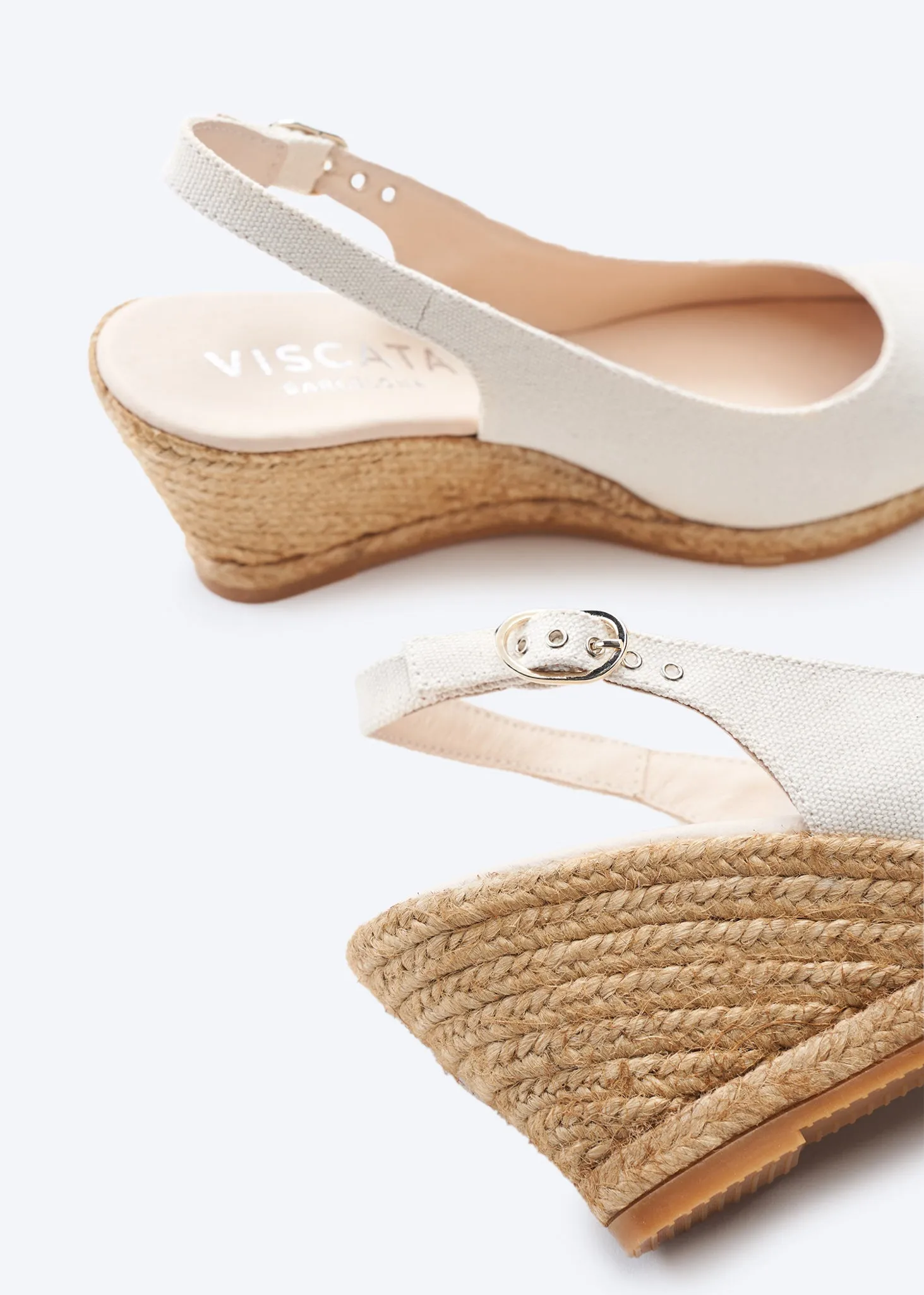 Palomera Limited Edition Canvas Espadrille Wedges