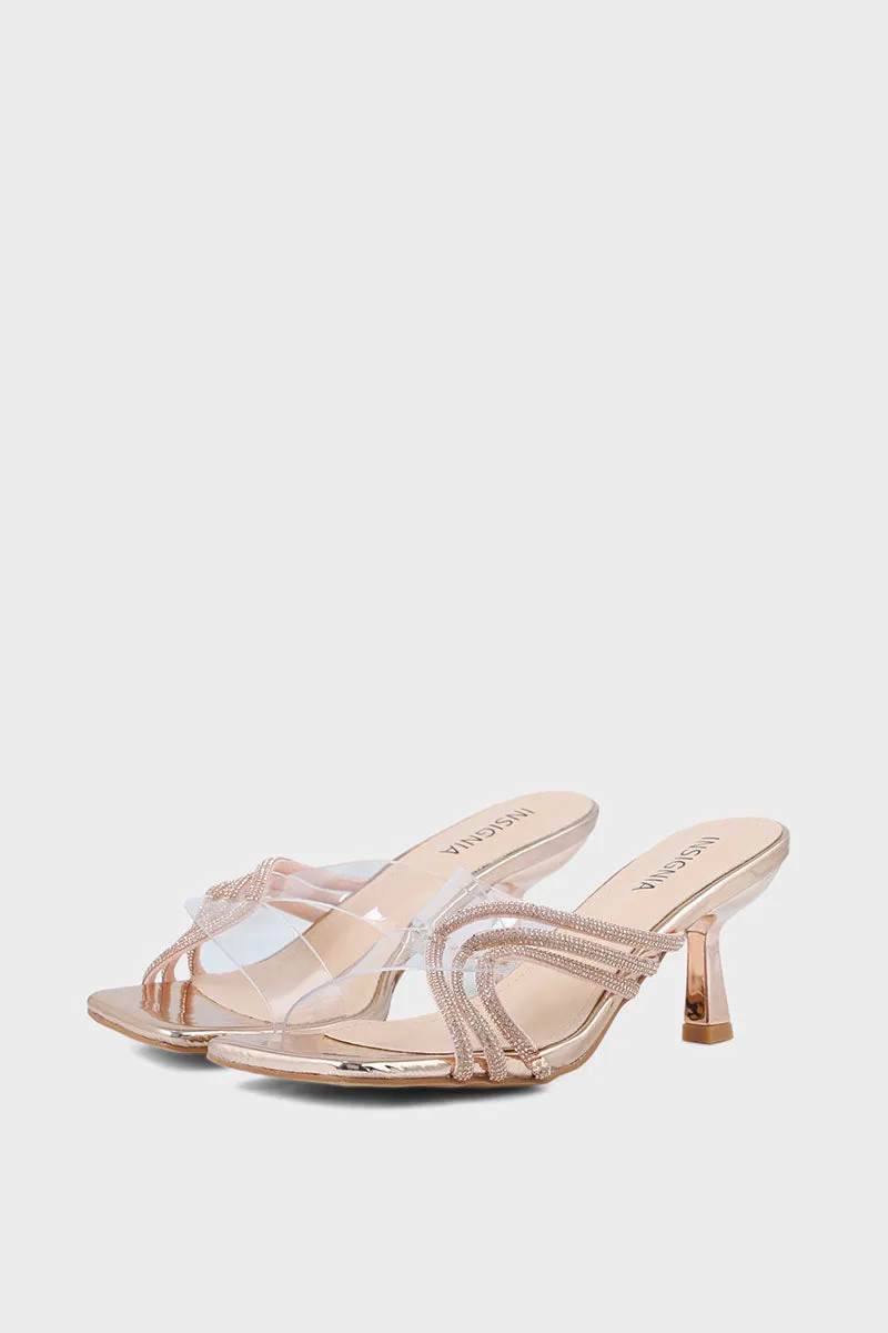 Party Wear Slip On IP0019-Rose Gold