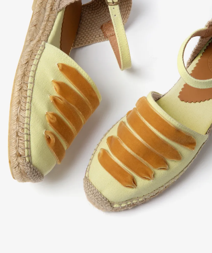 Penelope Chilvers Lemon Low Mary Jane Espadrille