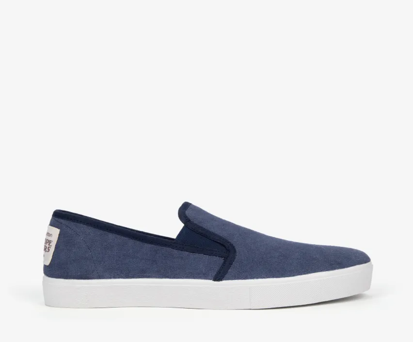 Penelope Chilvers Navy Heaven Cotton Plimsoll