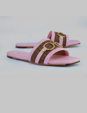 Pink | Flat Slippers for women