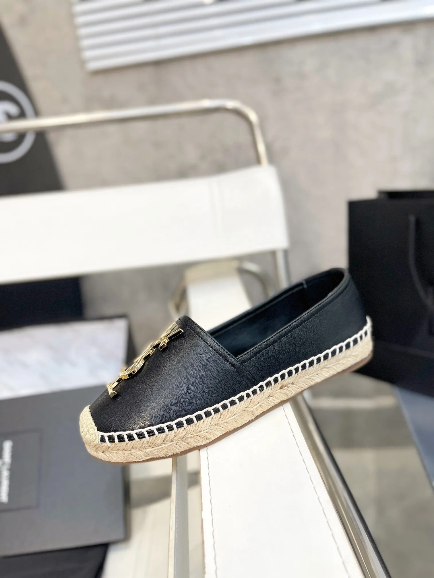 SE1119 Cassandre Espadrilles in Lambskin / Size4-11