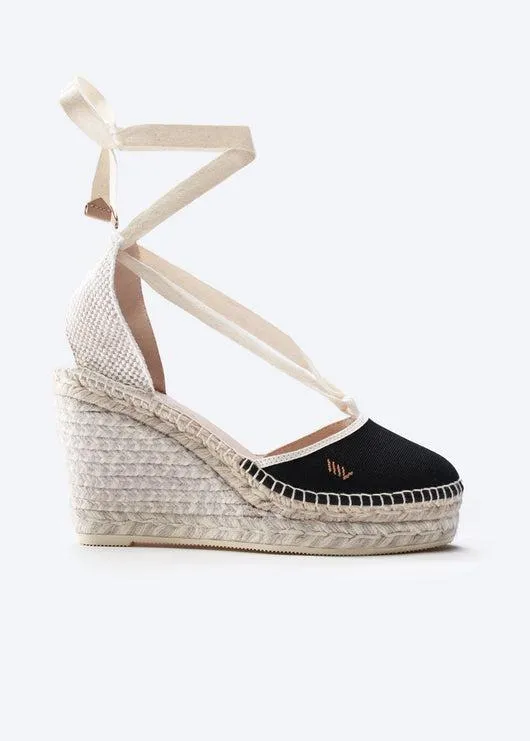 Tavallera Canvas Espadrille Wedges