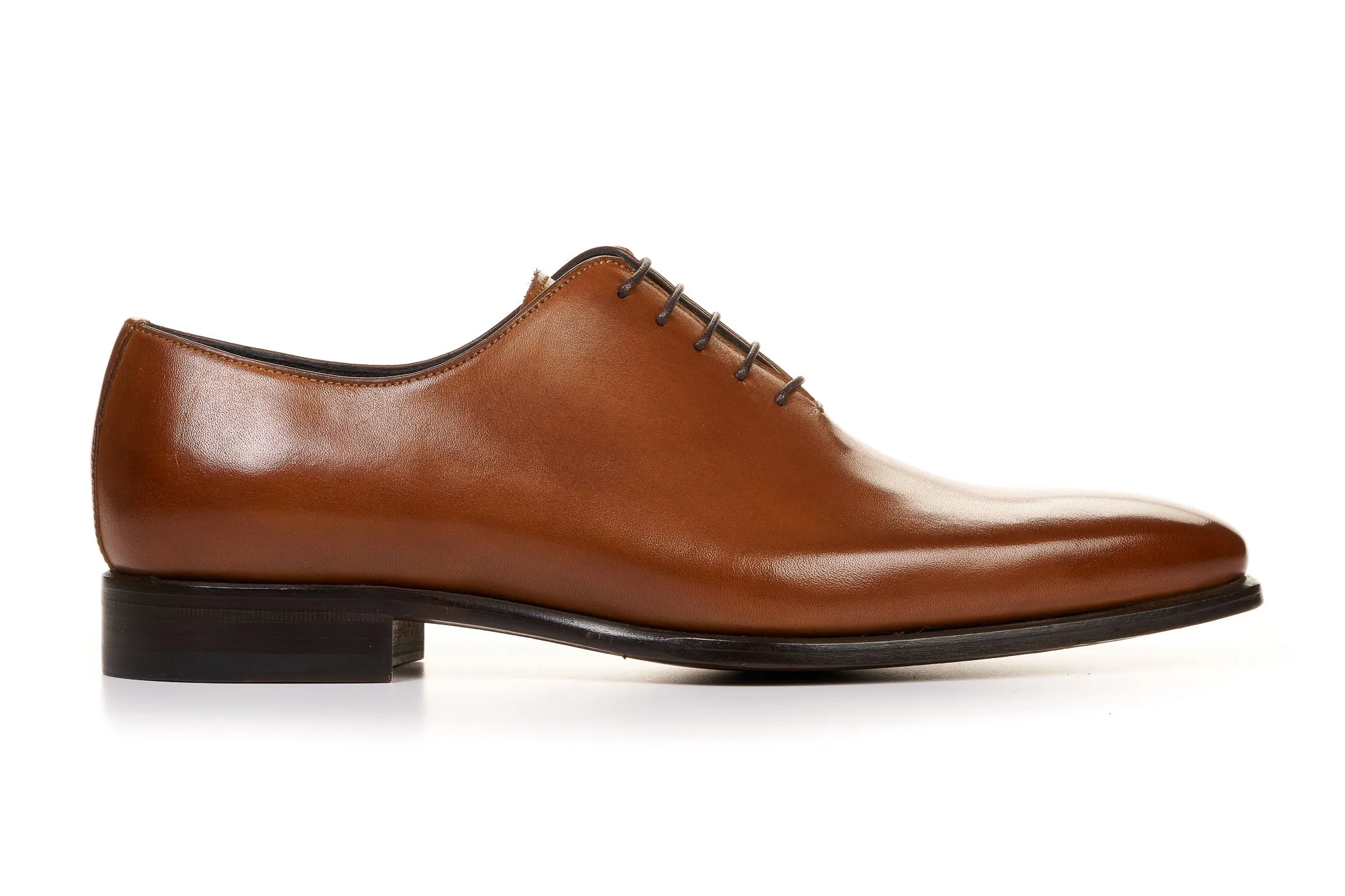 The Ramses Wholecut Oxford - Cognac Brown