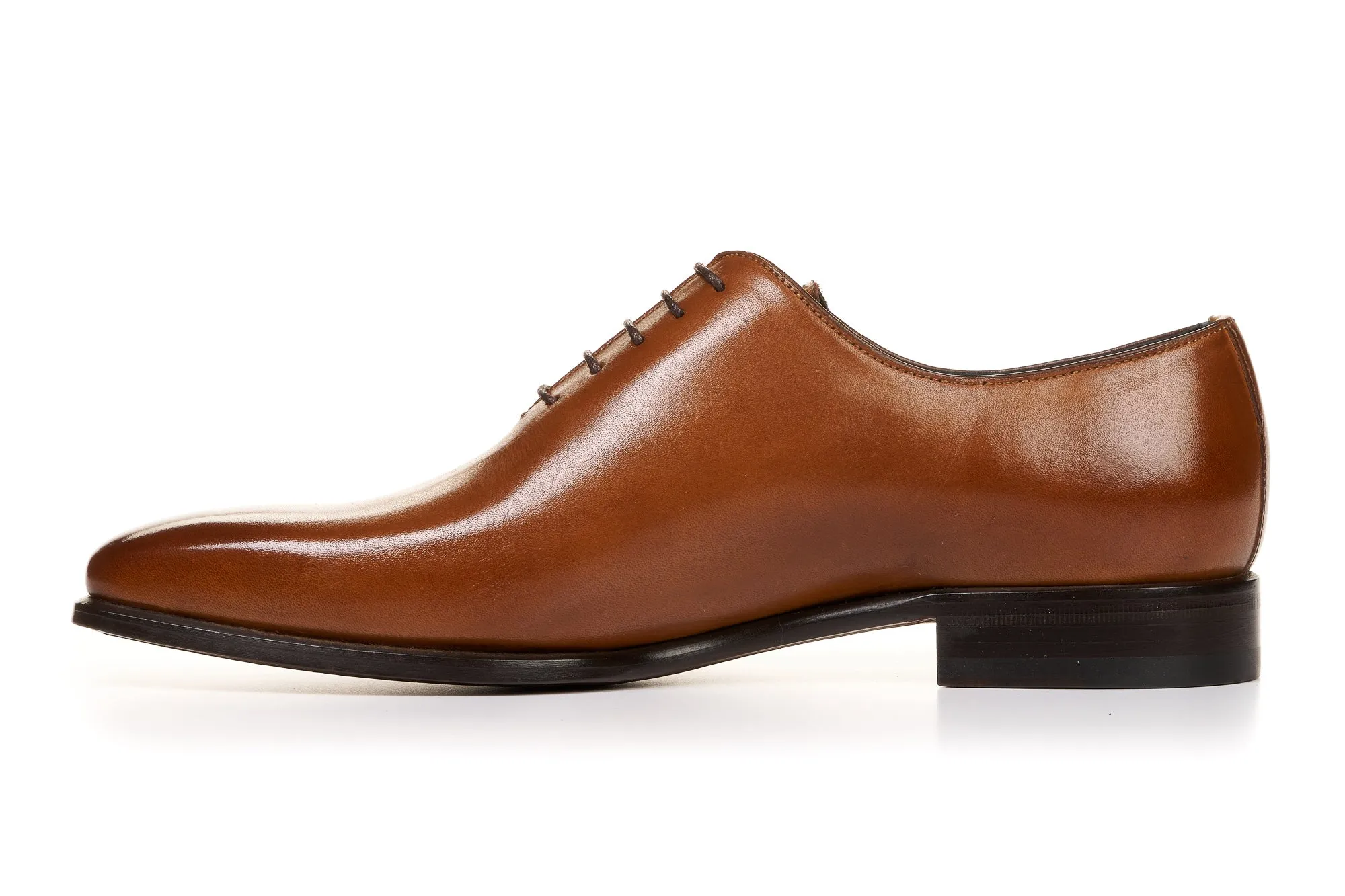 The Ramses Wholecut Oxford - Cognac Brown