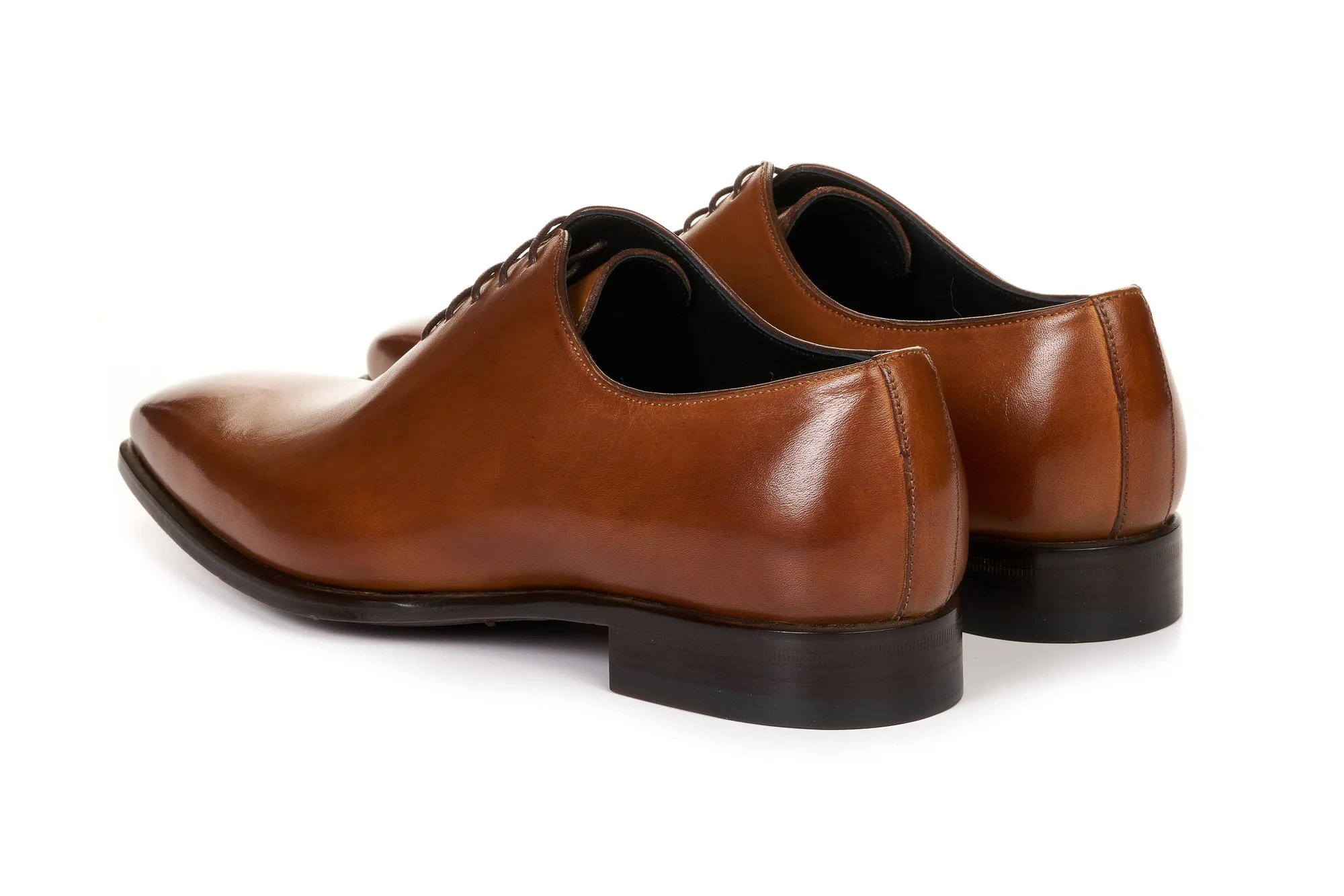 The Ramses Wholecut Oxford - Cognac Brown