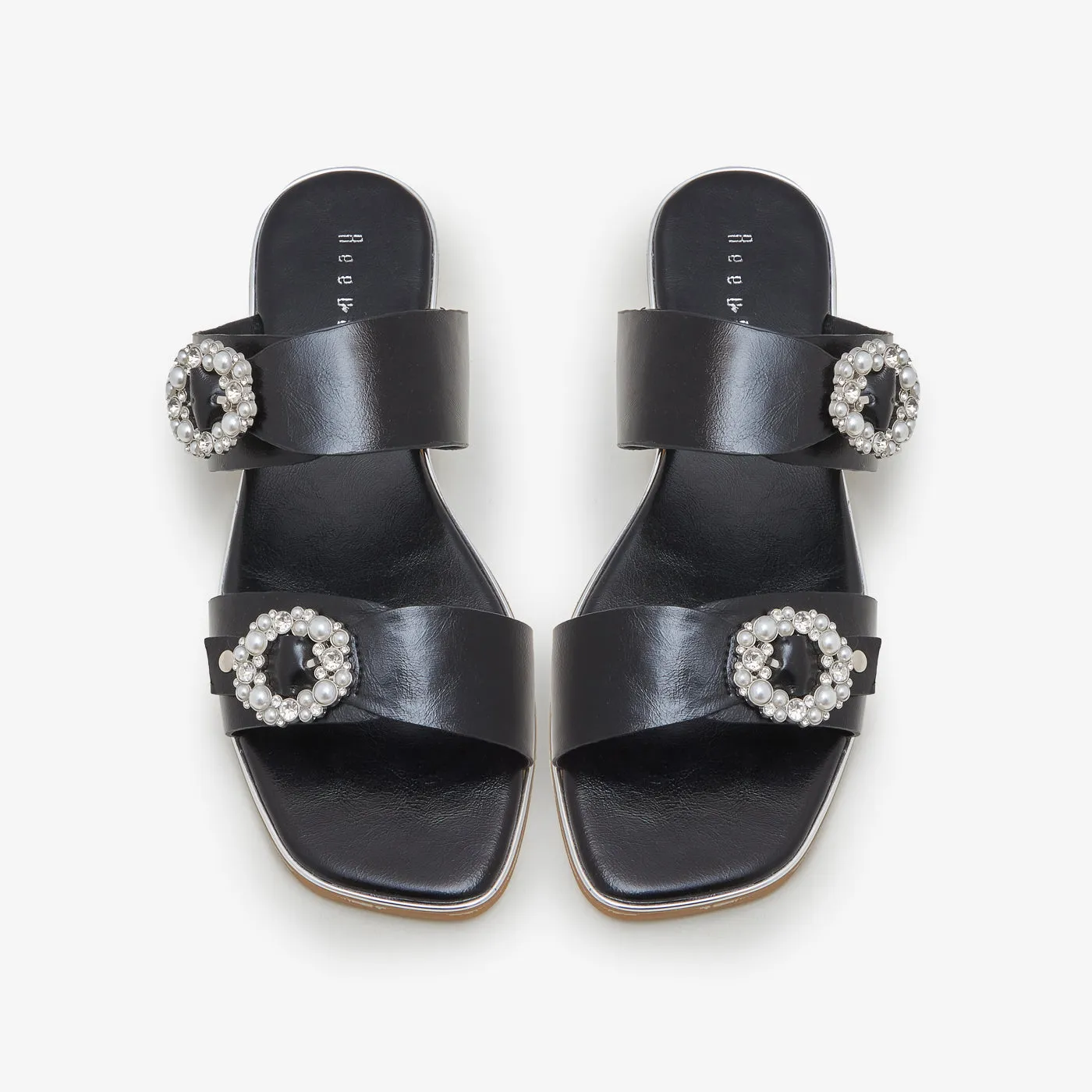 Twin Strapped Flats