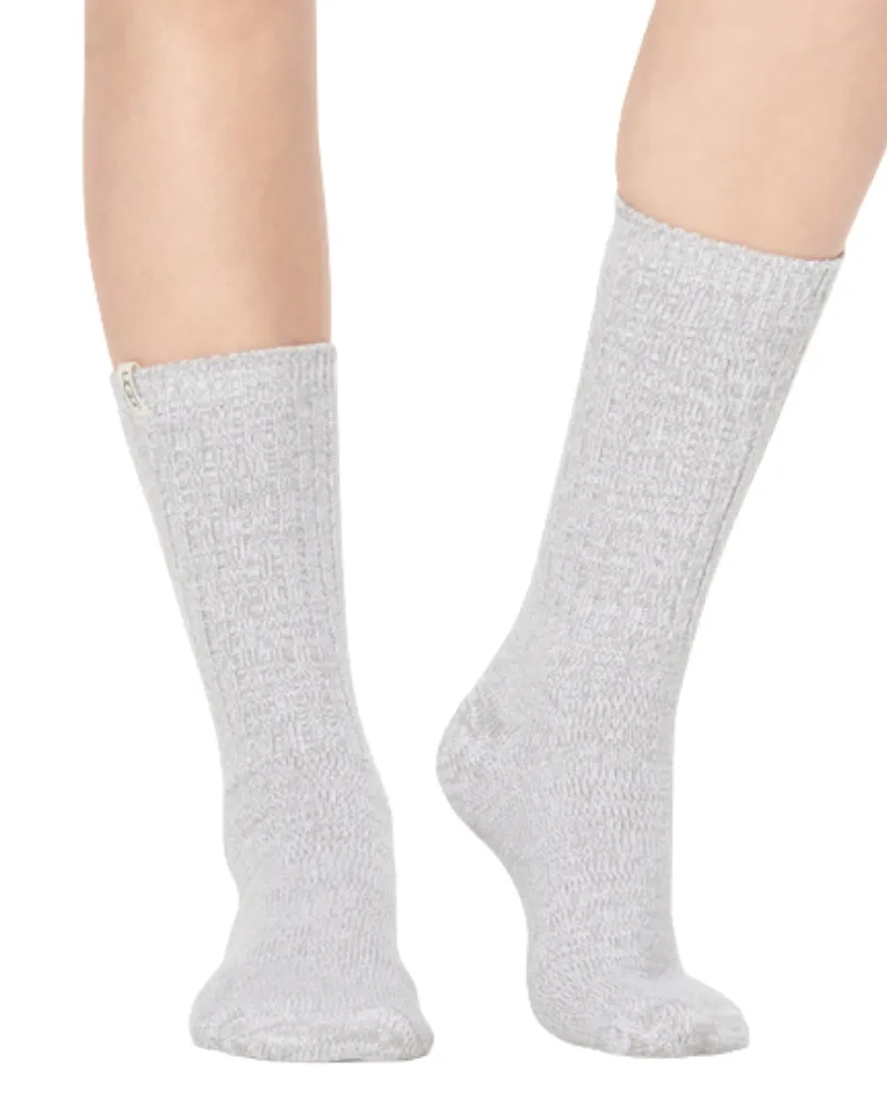 UGG Seal Knit Slouchy Crew Socks