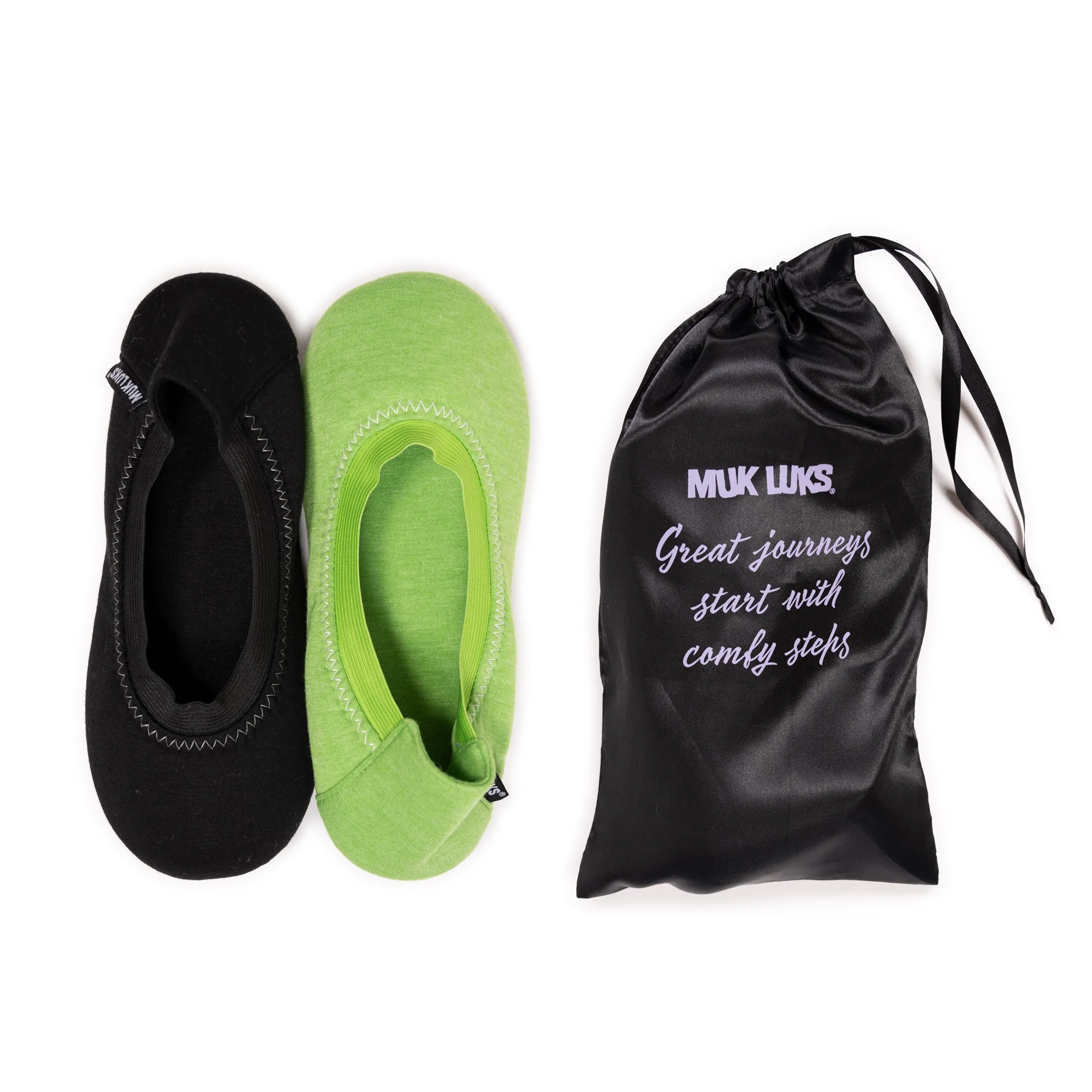 Women's 2 Pack Travel Ballerina Set