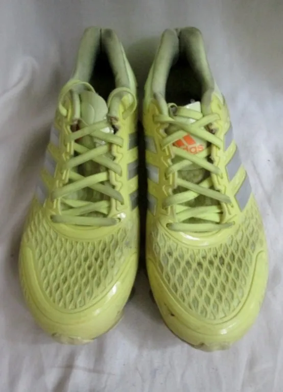 Womens ADIDAS SPRINGBLADE Running Athletic Sport Shoe Sneaker YELLOW 6 M20200