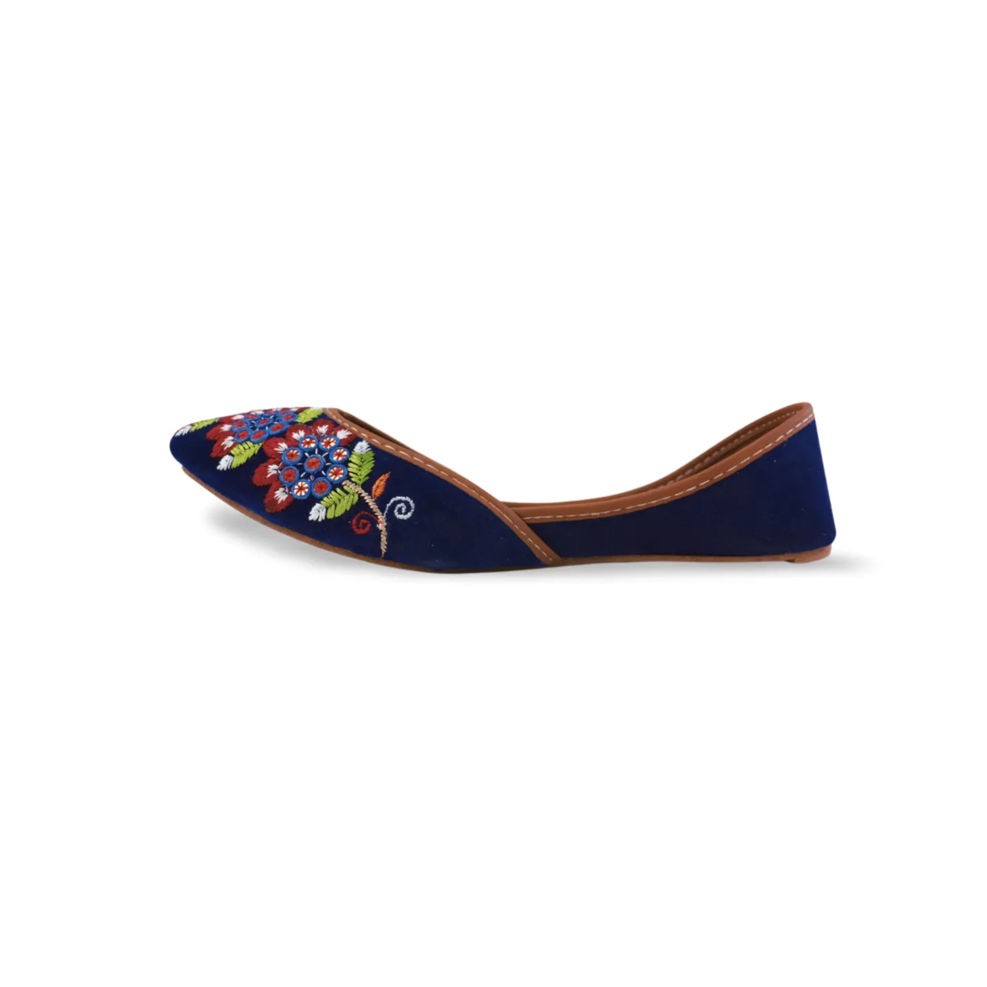 Women's Floral Embroidered Khussa Shoes  - Stylish and Comfortable for Any Occasion