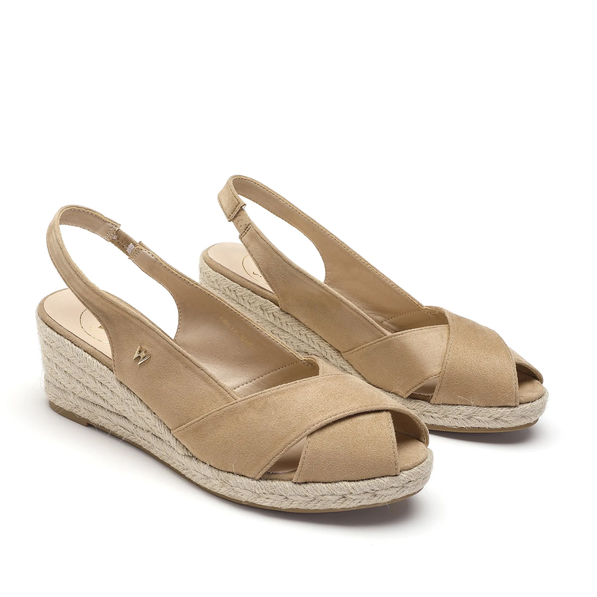 Zoey Taupe Espadrilles